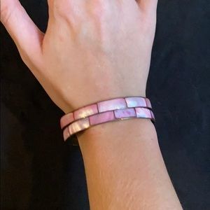 Seashell Pink Bangles